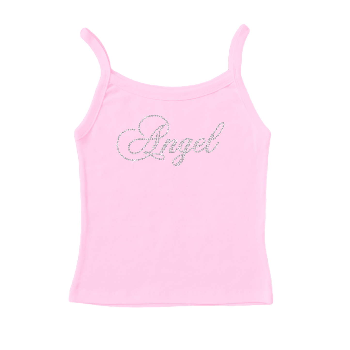 Angel Rhinestone Tank Top