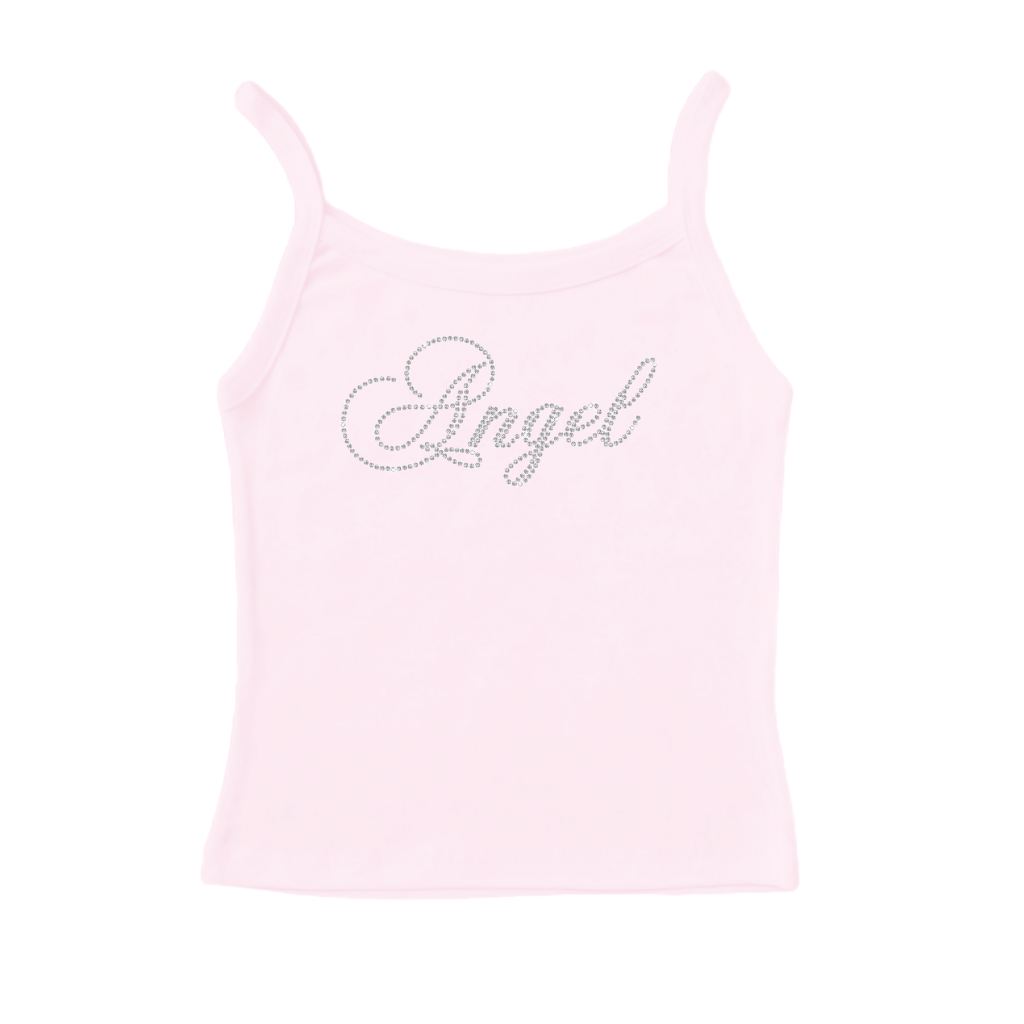 Angel Rhinestone Tank Top