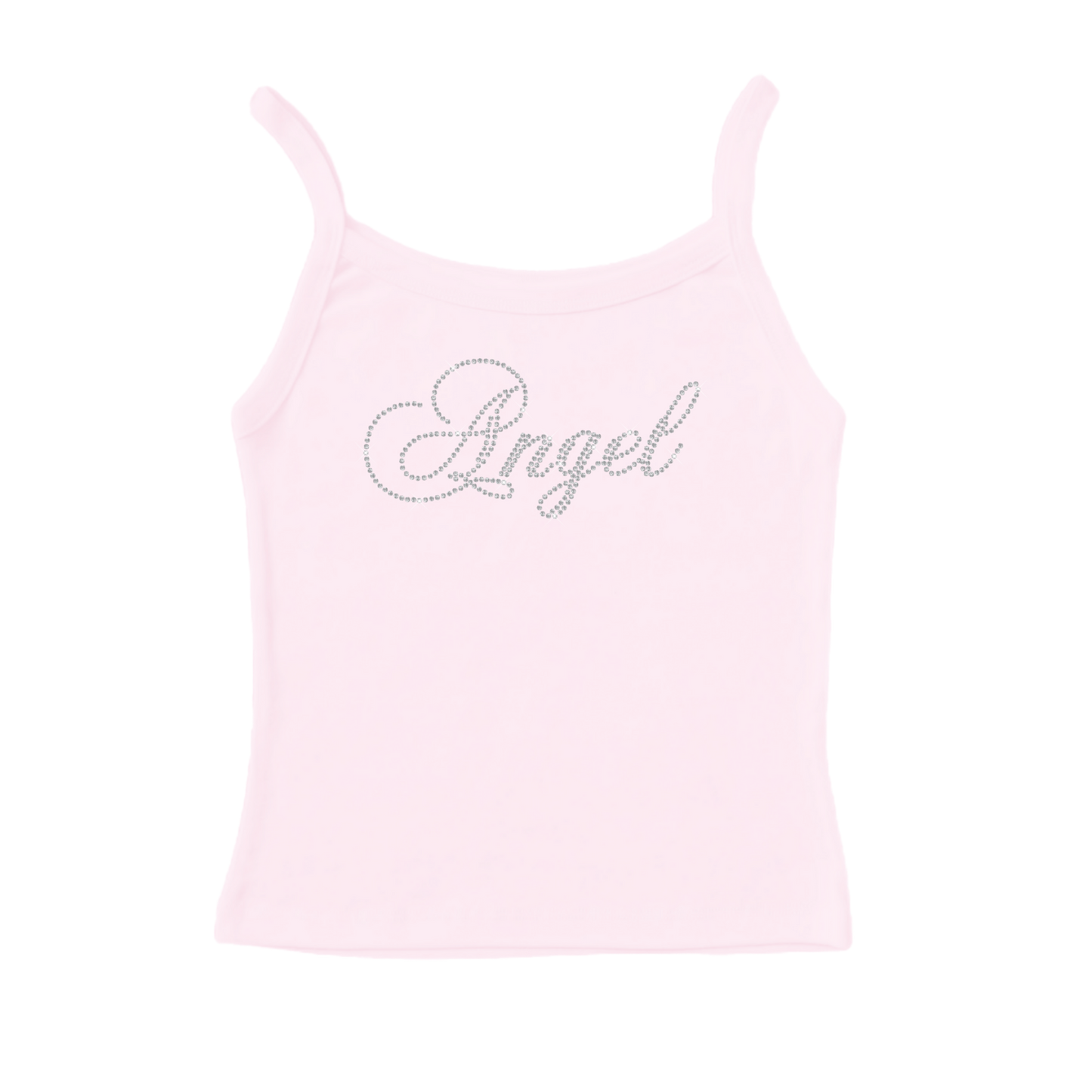 Angel Rhinestone Tank Top