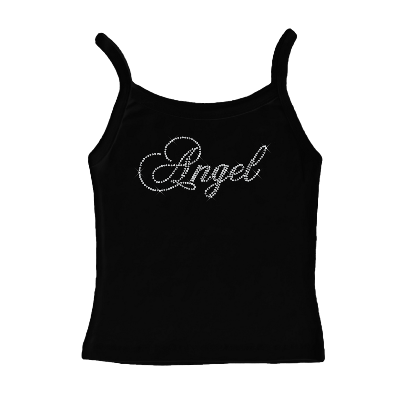 Angel Rhinestone Tank Top