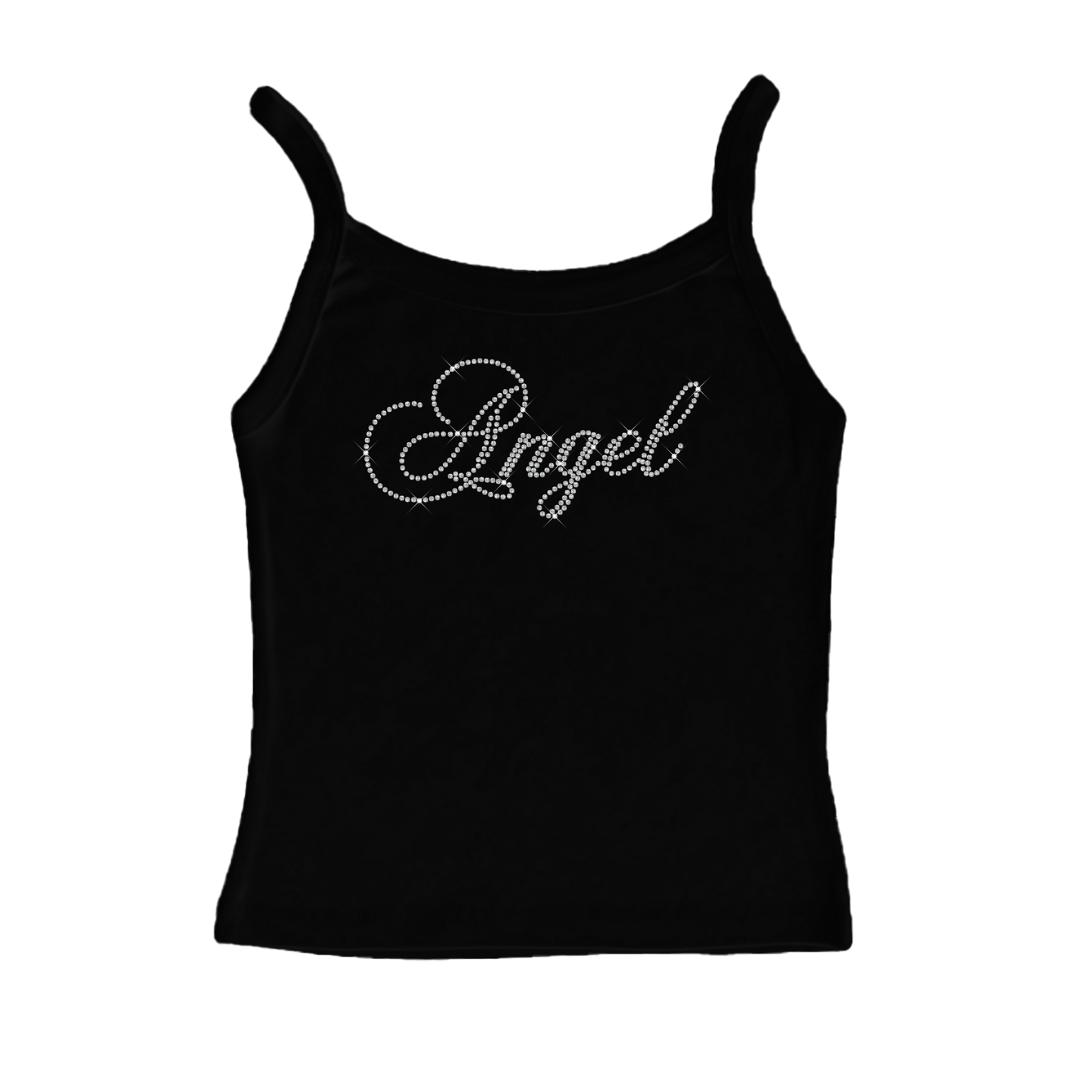 Angel Rhinestone Tank Top