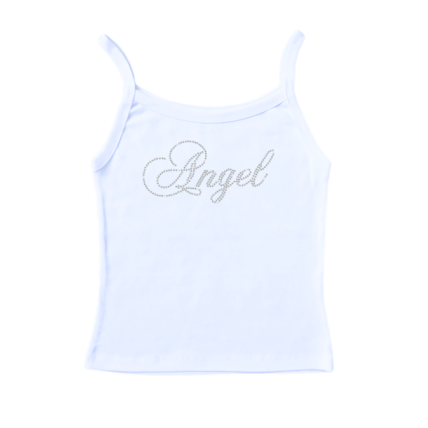 Angel Rhinestone Tank Top