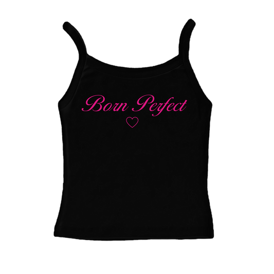 Born Perfect Tank Top - Black