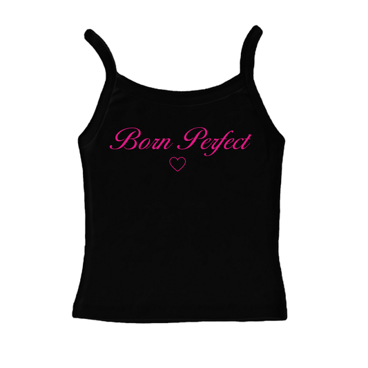 Born Perfect Tank Top - Black