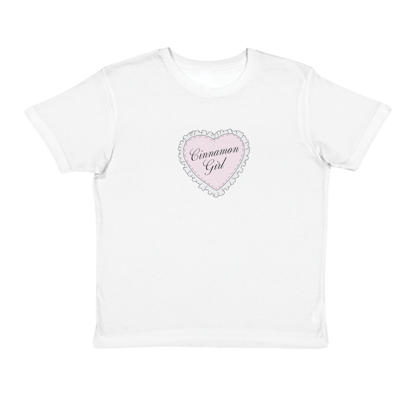 Cinnamon Girl Heart Baby Tee