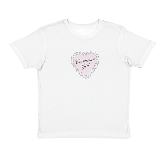 Cinnamon Girl Heart Baby Tee