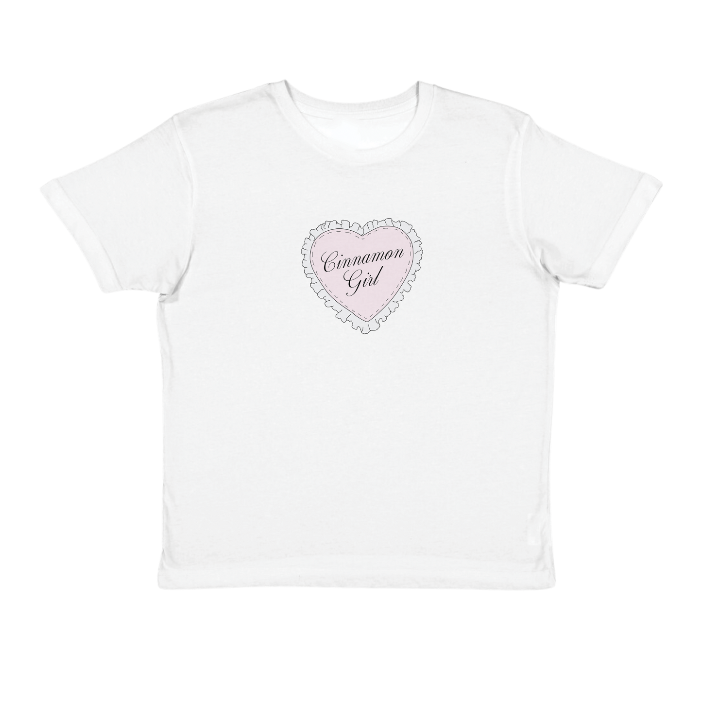 Cinnamon Girl Heart Baby Tee