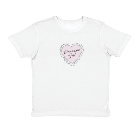 Cinnamon Girl Heart Baby Tee