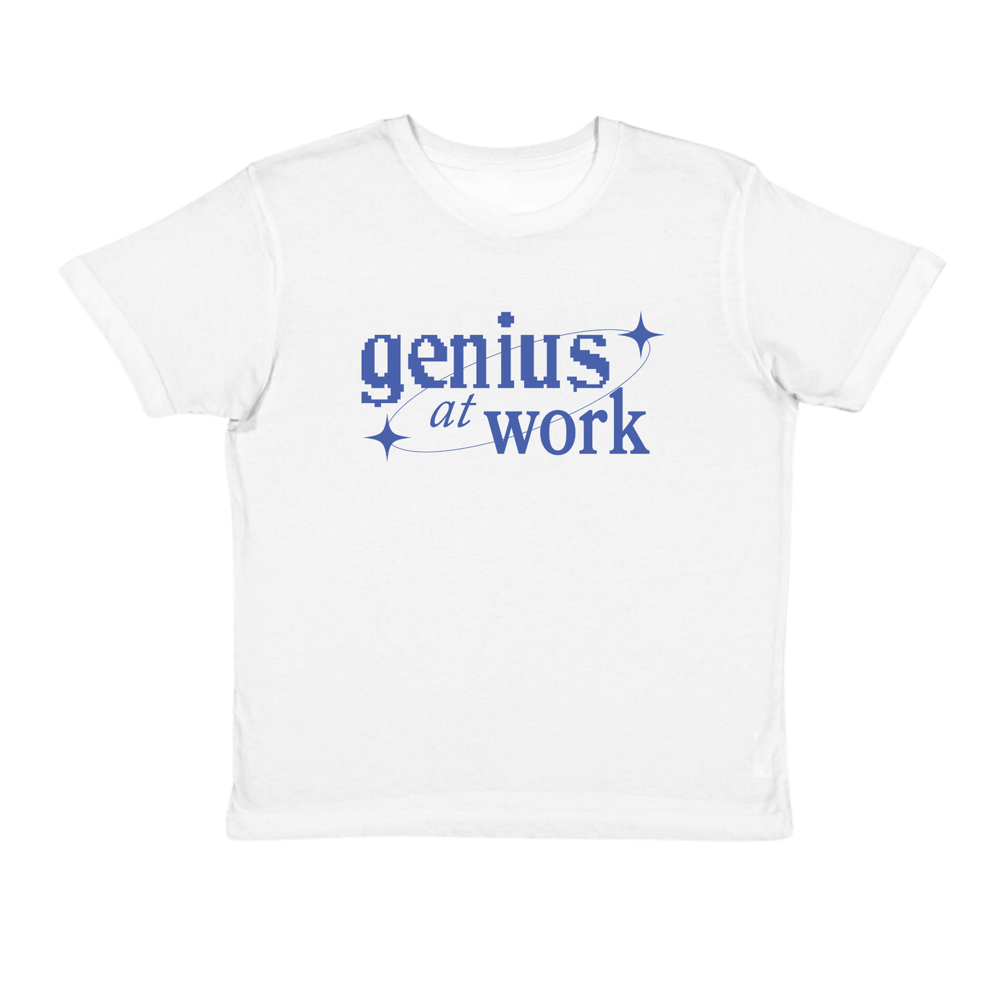 Genius at Work Baby Tee