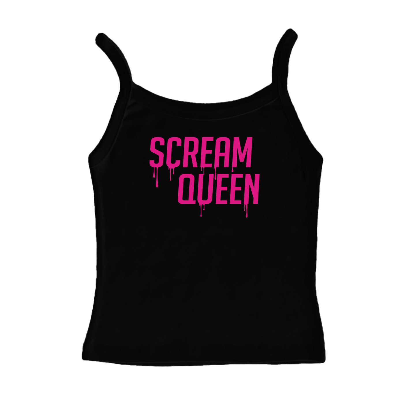 Scream Queen Tank Top - Black