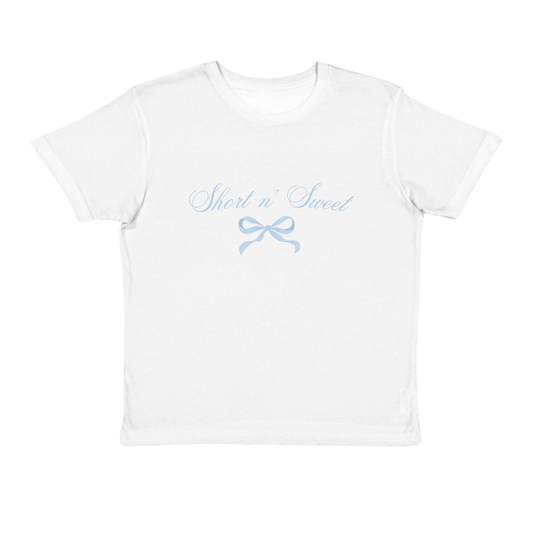 Short n' Sweet Bow Baby Tee